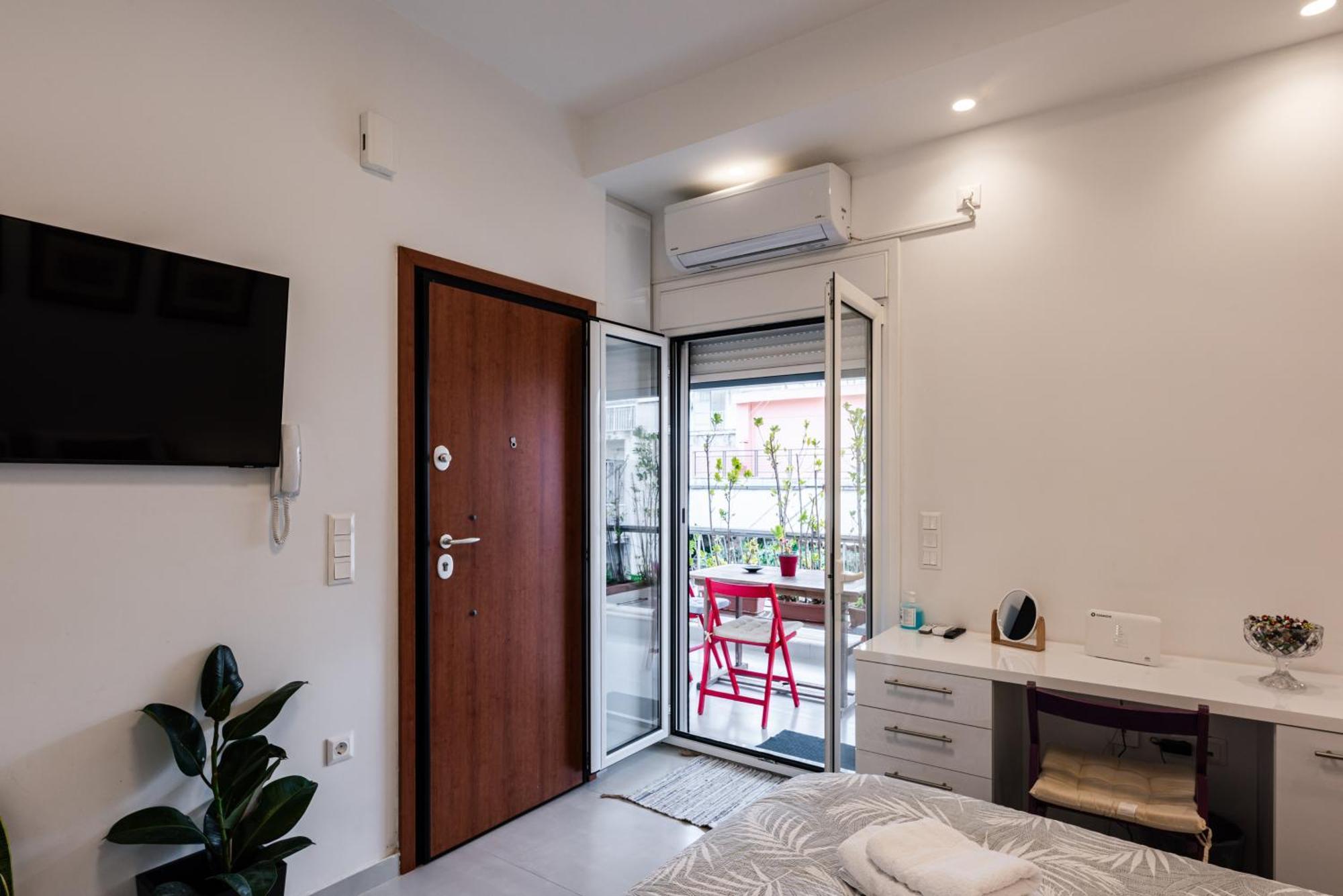Modern Studio Apartment B Athènes Extérieur photo